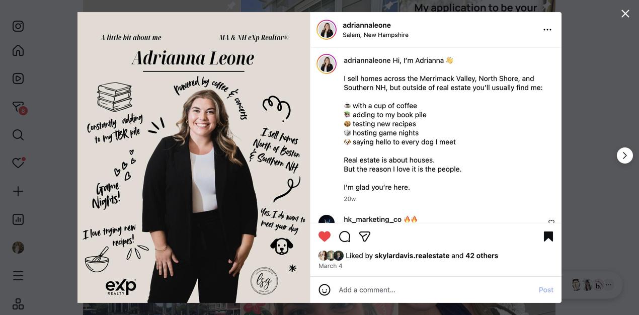 Instagram post from @adriannaleone