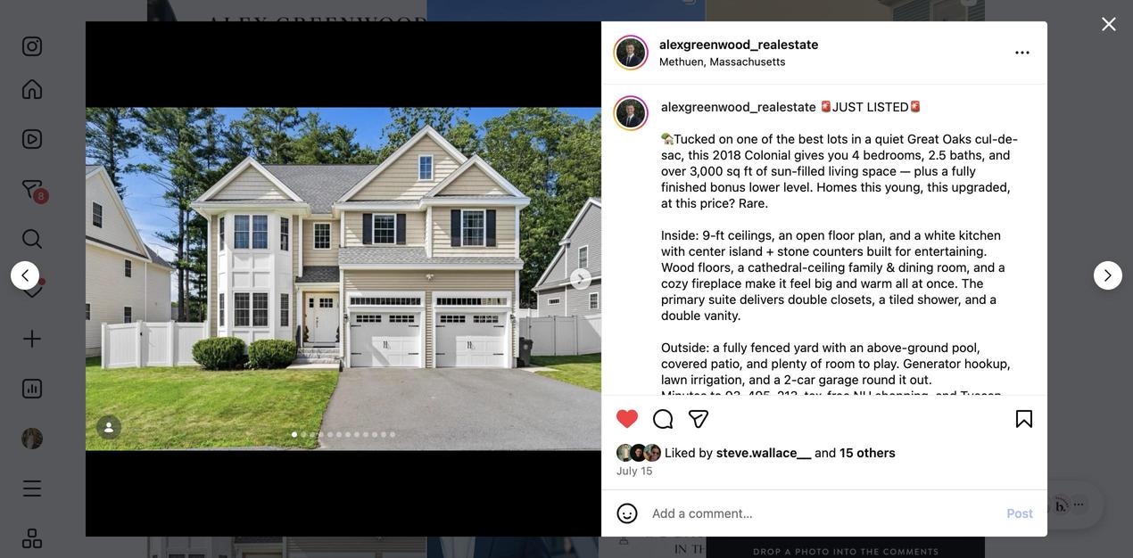 Instagram post from @alexgreenwood_realestate