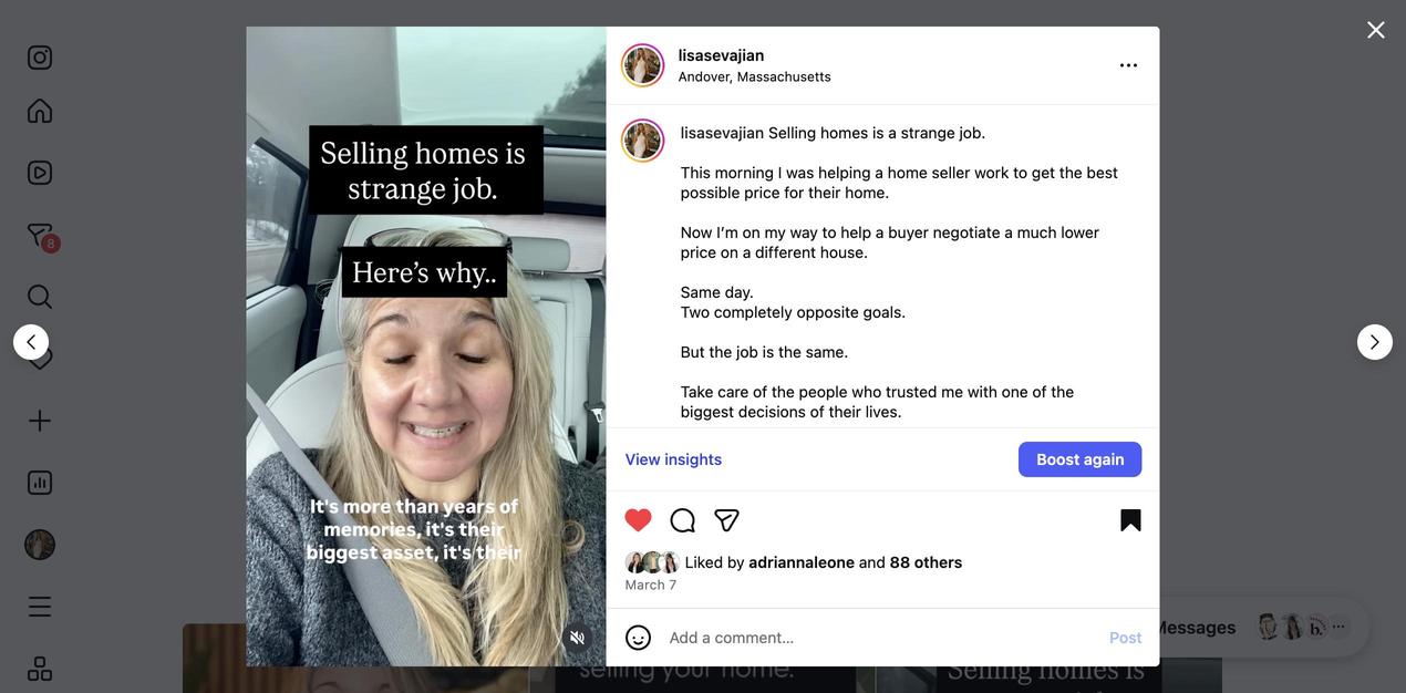Instagram post from @lisasevajian
