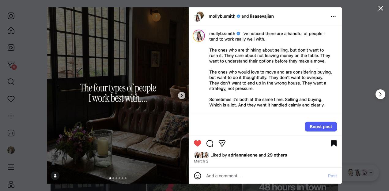 Instagram post from @mollyb.smith