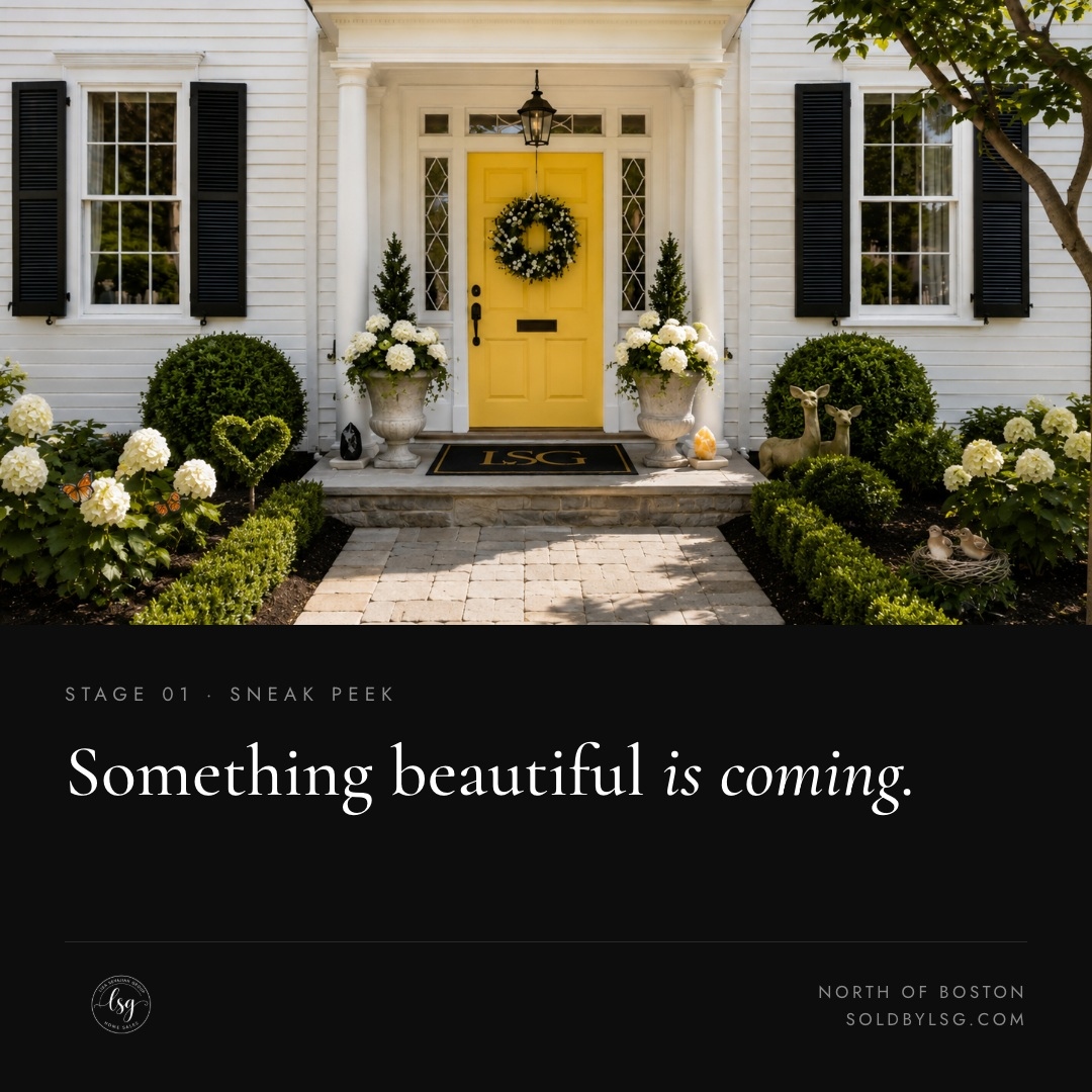 Stage 01 · Sneak Peek — Something beautiful is coming