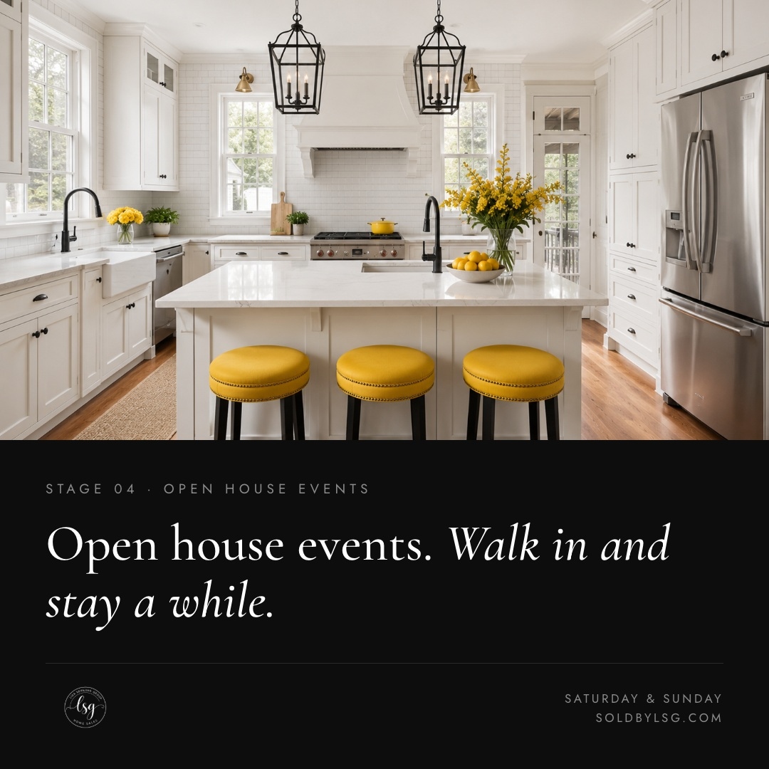 Stage 04 · Open House — Come see it in person