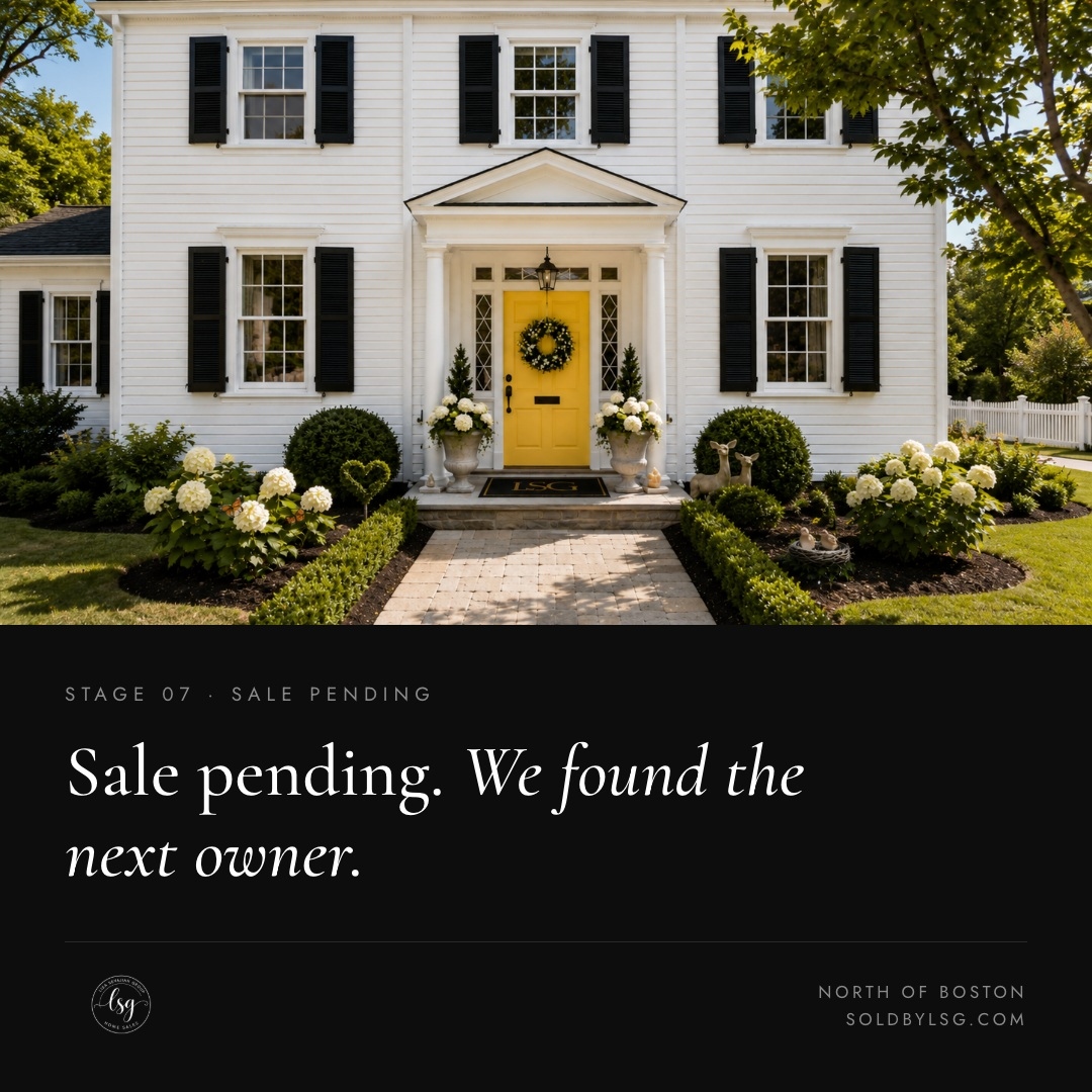 Stage 07 · Sale Pending — Under agreement